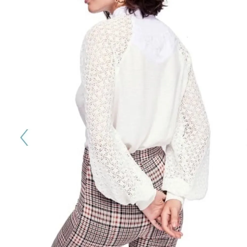 NWT Free People Sweetest Thing Thermal in Ivory